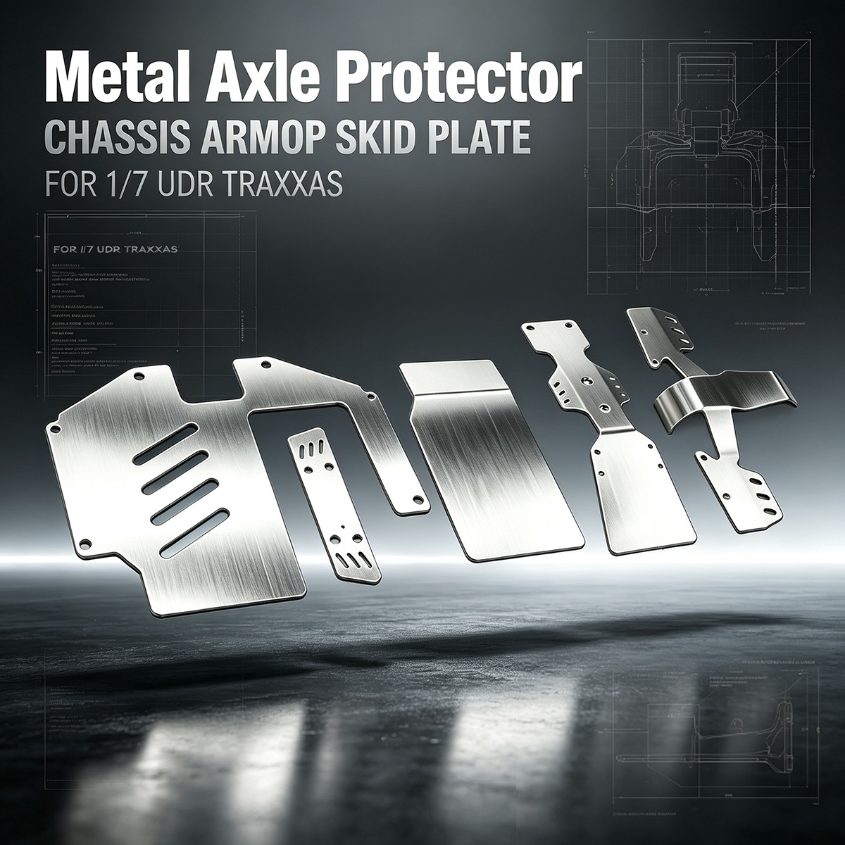 1 Set Metal Axle Protector Cha - огляд і ціна Metal Photo Panel