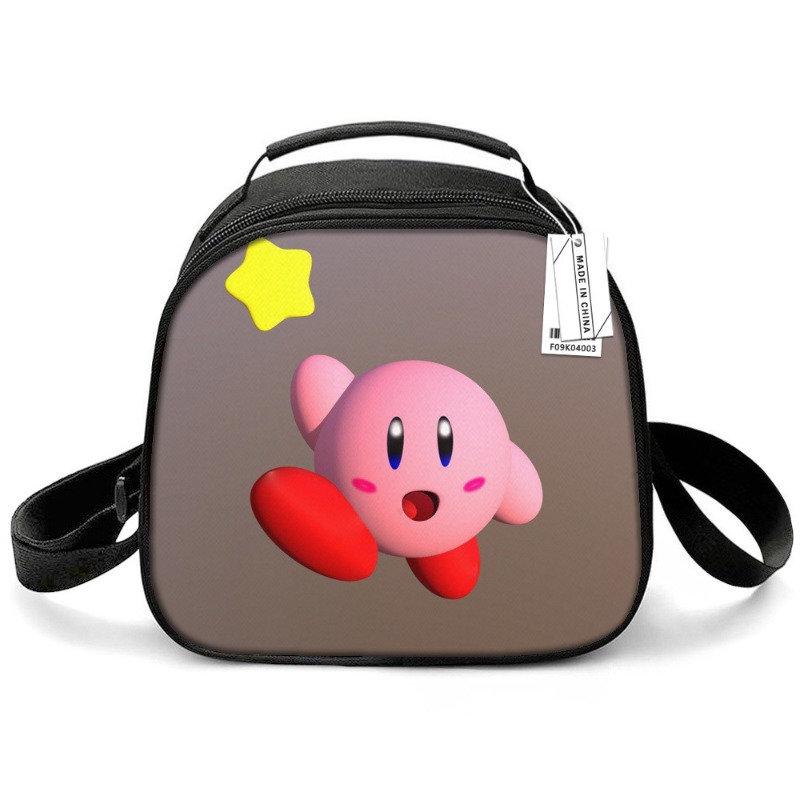 Kirby Game Cute Cartoon Print  - огляд і ціна Tote Bag Sublimation