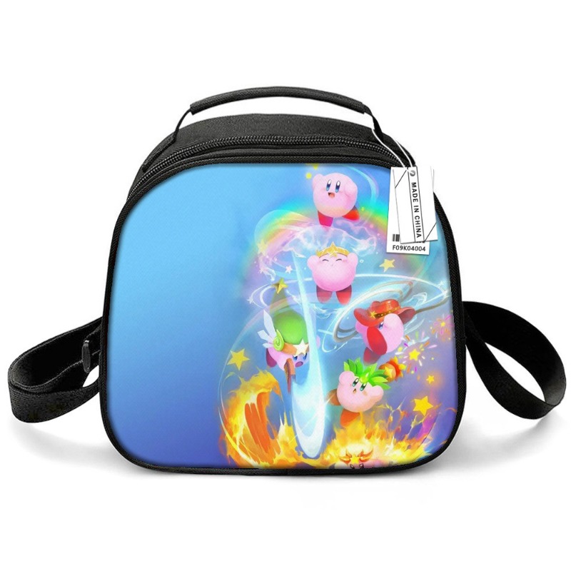 Kirby Game Cute Cartoon Print  - огляд і ціна Tote Bag Sublimation