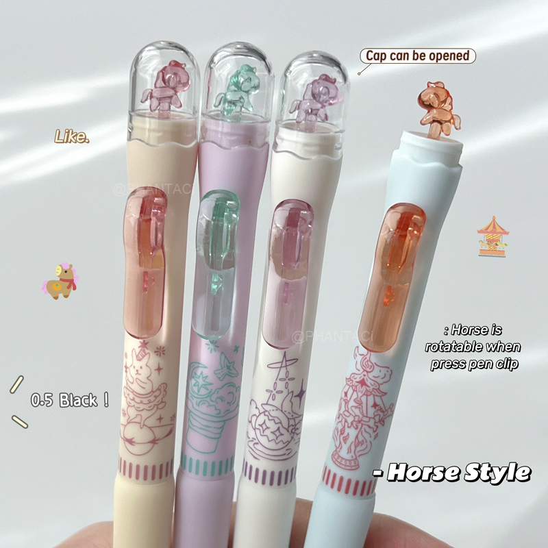 4PCS Carousel Style Gel Pen Cr - огляд і ціна Pentel Pen Energel