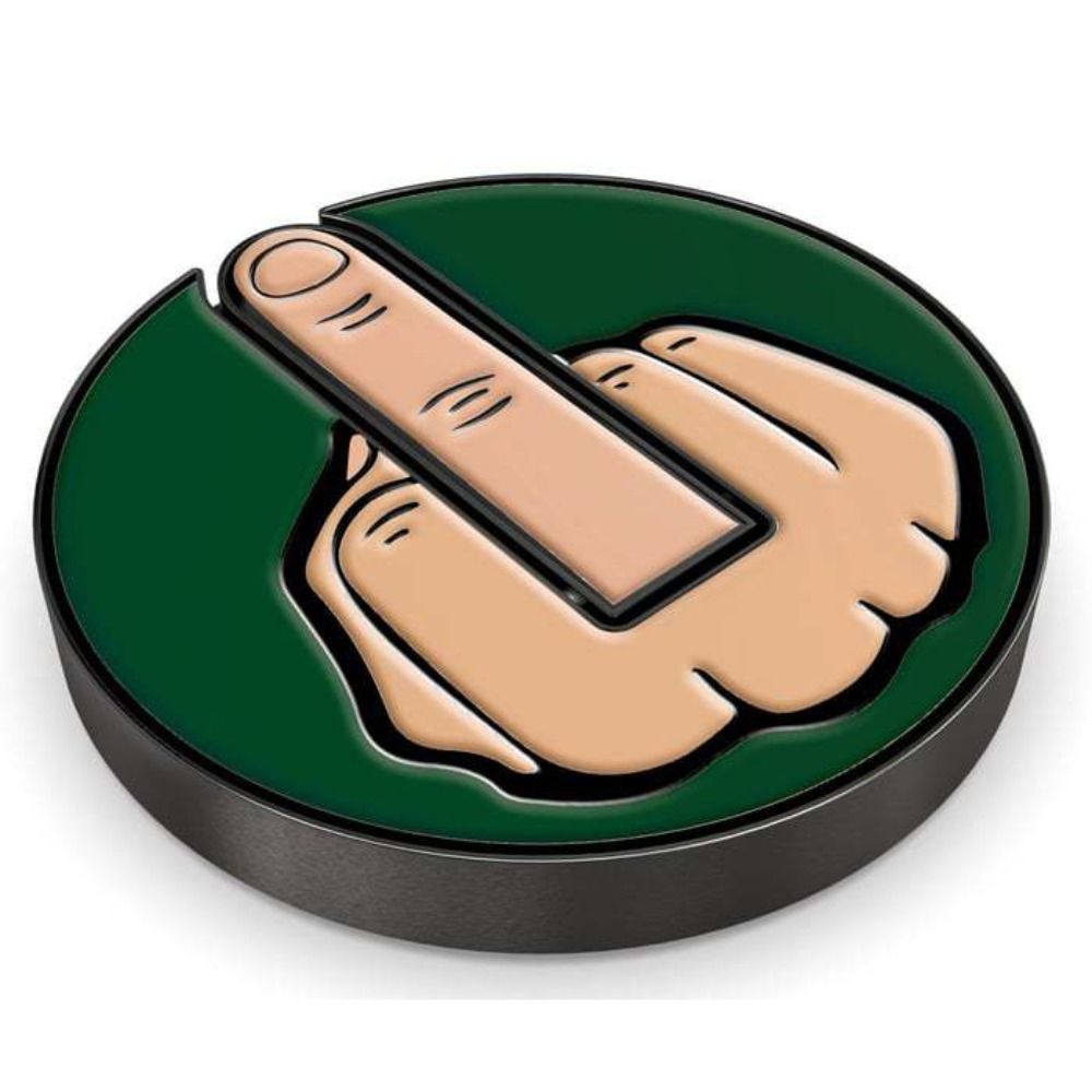 Accessories Funny Middle Finge - огляд і ціна Button Badge Blank